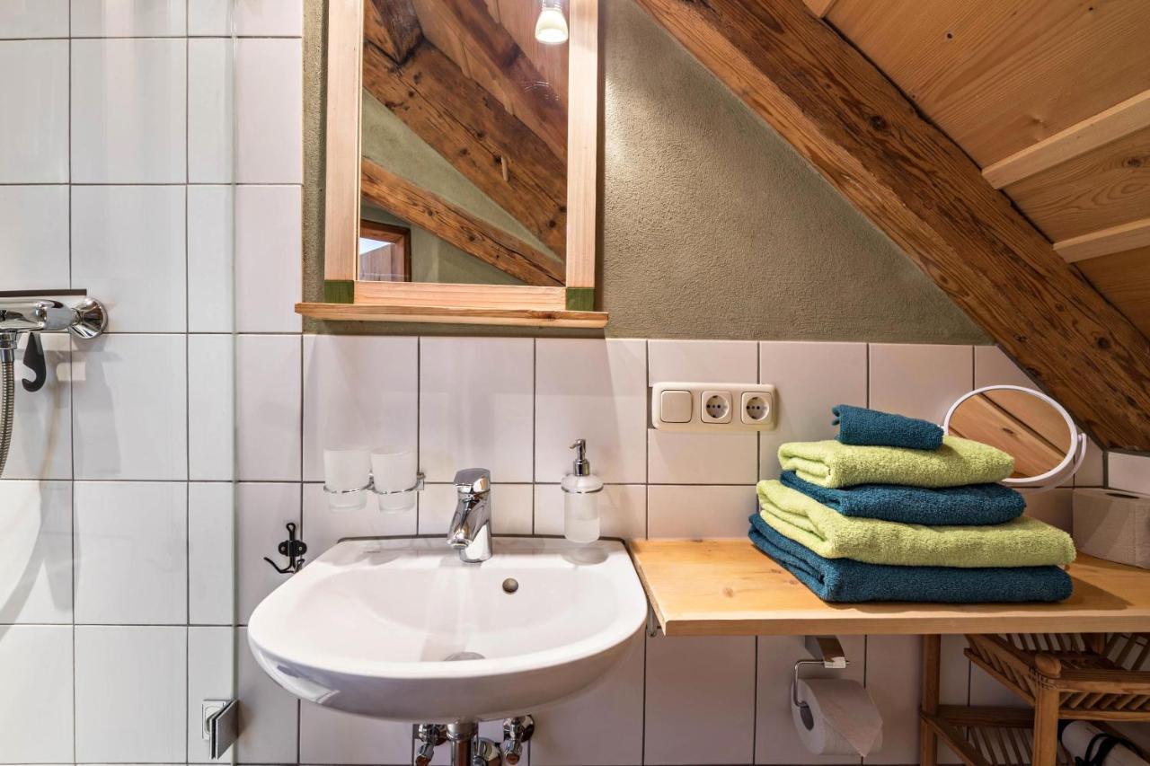 Ferienwohnung Wachsbichl 오버암머가우 외부 사진