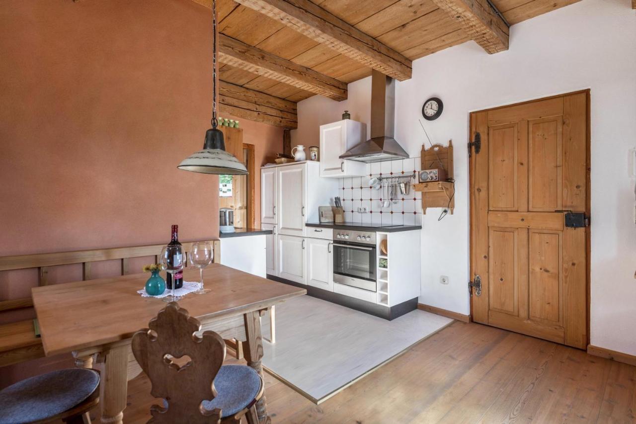 Ferienwohnung Wachsbichl 오버암머가우 외부 사진
