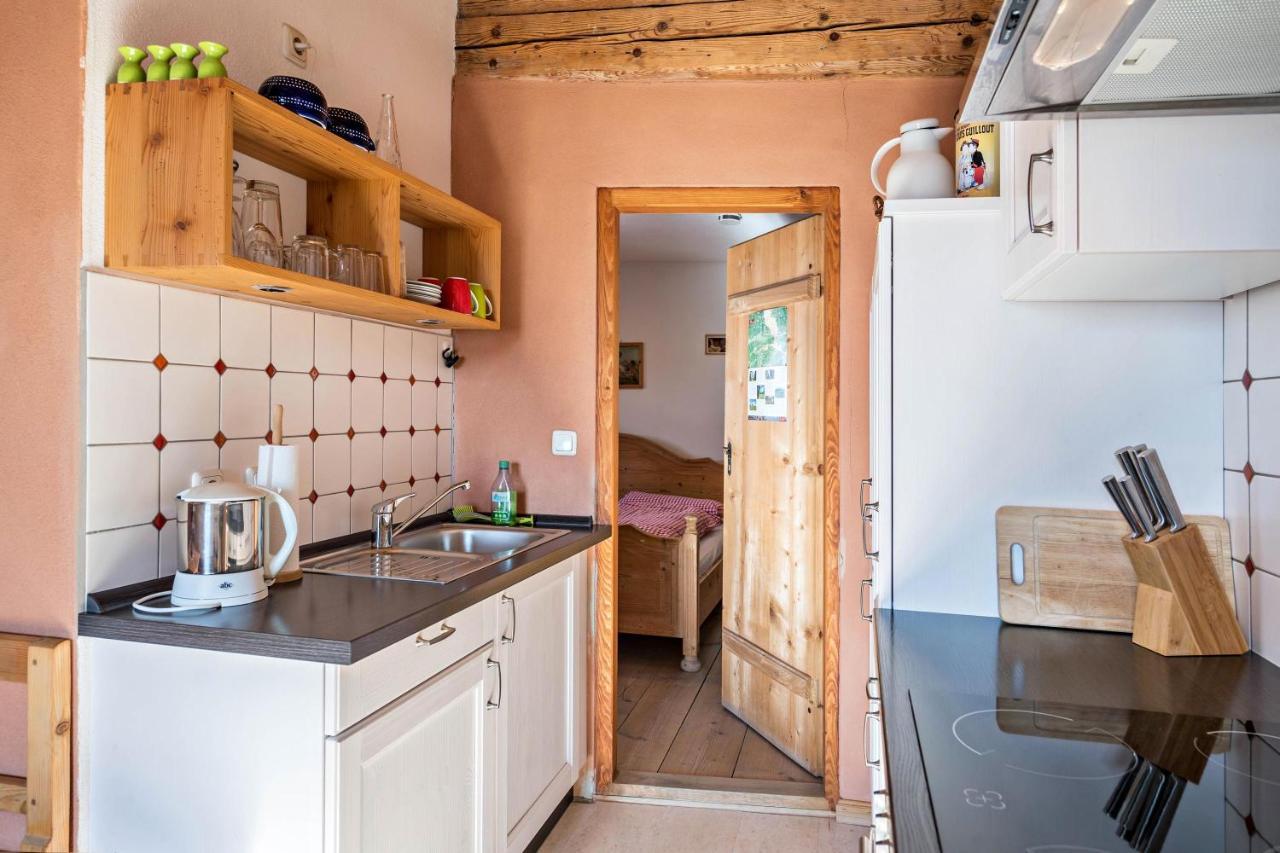 Ferienwohnung Wachsbichl 오버암머가우 외부 사진